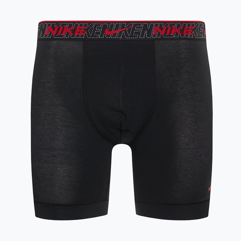 Herren Boxershorts Nike Everyday Cotton Stretch 3 Paar schwarz multi 2