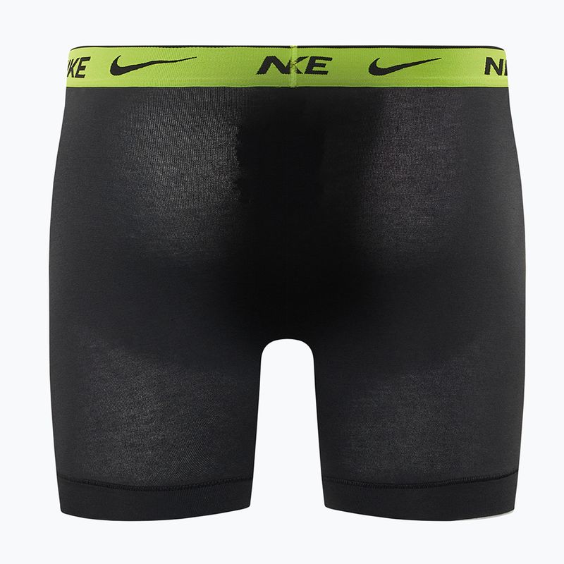 Nike Everyday Cotton Stretch Herren Boxershorts 3 Paar cyber schwarz/grau/dunkel pony 3