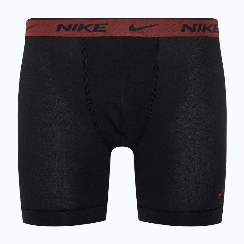 Nike Everyday Cotton Stretch Herren Boxershorts 3 Paar cyber schwarz/grau/dunkel pony 5