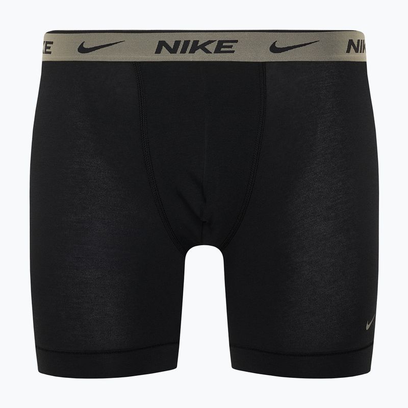 Nike Everyday Cotton Stretch Herren Boxershorts 3 Paar cyber schwarz/grau/dunkel pony 6