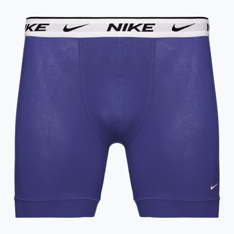 Herren Nike Everyday Cotton Stretch Boxershorts 3 Paar staubiger Kaktus/Ostblau/Arm Marineblau 3