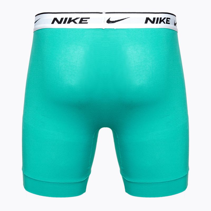 Herren Nike Everyday Cotton Stretch Boxershorts 3 Paar staubiger Kaktus/Ostblau/Arm Marineblau 5