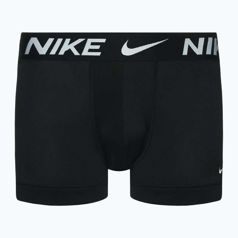 Nike Dri-Fit Essential Herren Boxershorts 3 Paar Swoosh Life Print/uni rot/schwarz 2