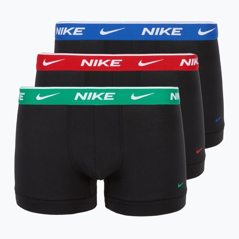 Boxershorts Herren Nike Everyday Cotton Stretch Trunk 3 Paar multicolor