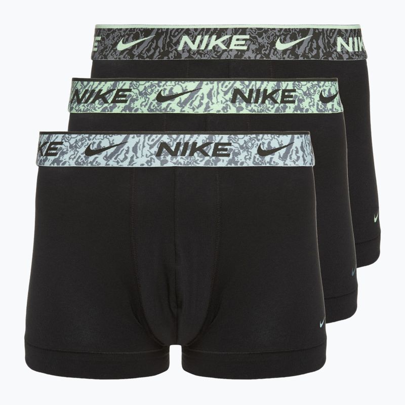 Herren Nike Everyday Cotton Stretch Trunk Boxershorts 3 Paar mehrfarbig