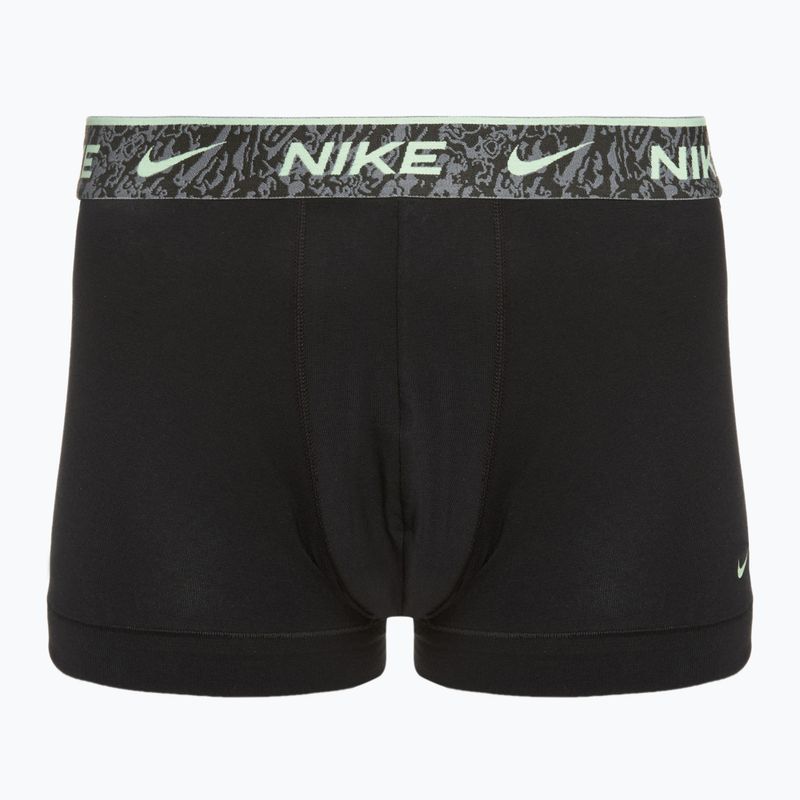 Herren Nike Everyday Cotton Stretch Trunk Boxershorts 3 Paar mehrfarbig 3