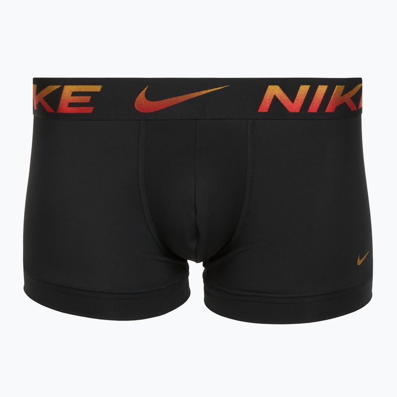Nike Dri-Fit Essential Micro Trunk Herren Boxershorts 3 Paar blk/uni rot/blk/uni rot metallic gradient wb 4