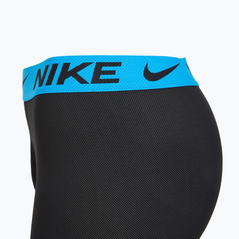 Nike Dri-FIT Cotton Trunk Herren Boxershorts 3 Paar schwarz mint foam/blau hero/bright ceramic wb 3