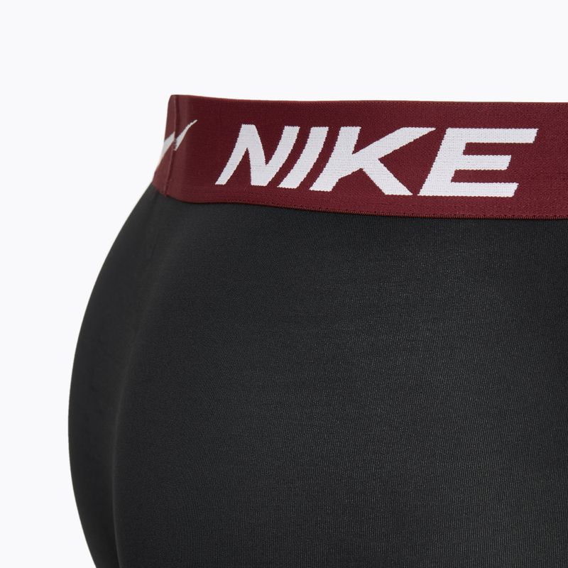 Herren Boxershorts Nike Dri-Fit Essential Micro Trunk 3 Paar schwarz university gold/deep night/dark team red wb 3