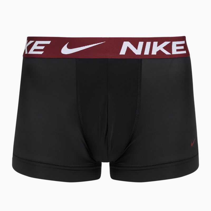 Herren Boxershorts Nike Dri-Fit Essential Micro Trunk 3 Paar schwarz university gold/deep night/dark team red wb 5