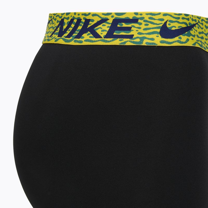 Herrenboxershorts Nike Dri-Fit Essential Micro 3 pairs blklightcrimson/ brightcitron/evergreenaur 6