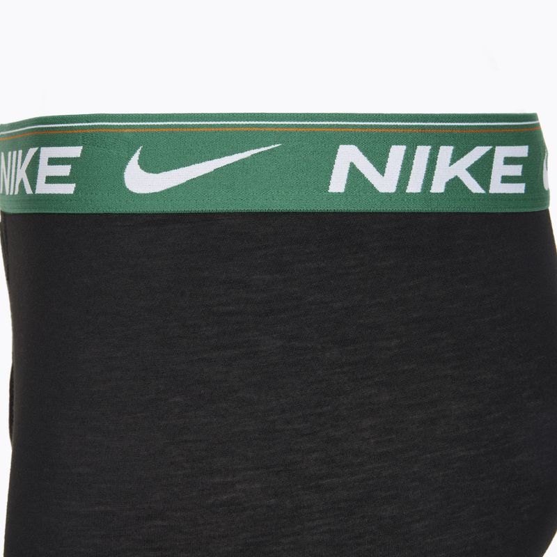 Nike Dri-FIT Ultra Comfort Herren Boxershorts 3 Paar schwarz evrgreen aura/deep night/schwarz waistband 6