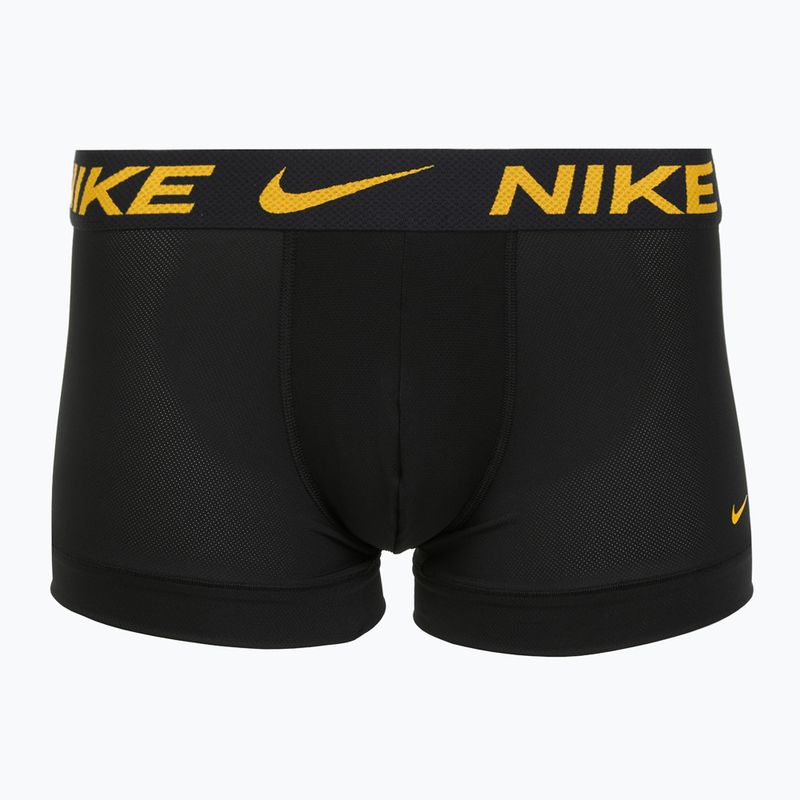 Nike Dri-FIT Cotton Trunk Herren Boxershorts 3 Paar Deep Night/University Gold/Green Shock 4