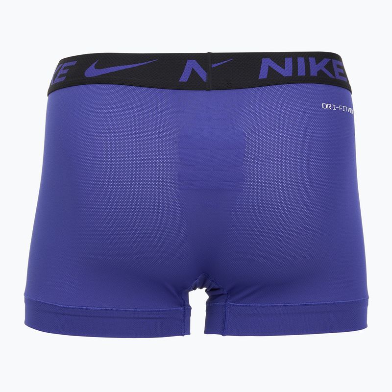 Nike Dri-FIT Cotton Trunk Herren Boxershorts 3 Paar Deep Night/University Gold/Green Shock 5