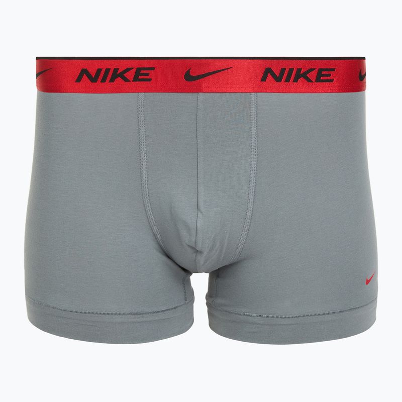 Herren Boxershorts Nike Everyday Cotton Stretch Trunk 3 Paar blk mt airmx wb/uni rot/klar grau high shine wb 2