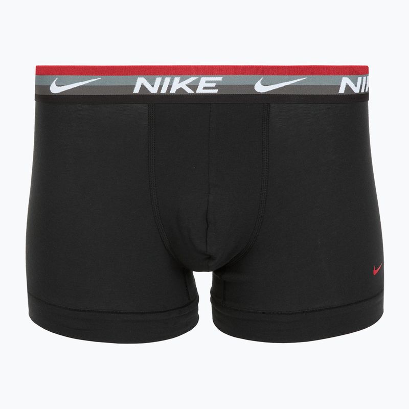 Herren Boxershorts Nike Everyday Cotton Stretch Trunk 3 Paar blk mt airmx wb/uni rot/klar grau high shine wb 4