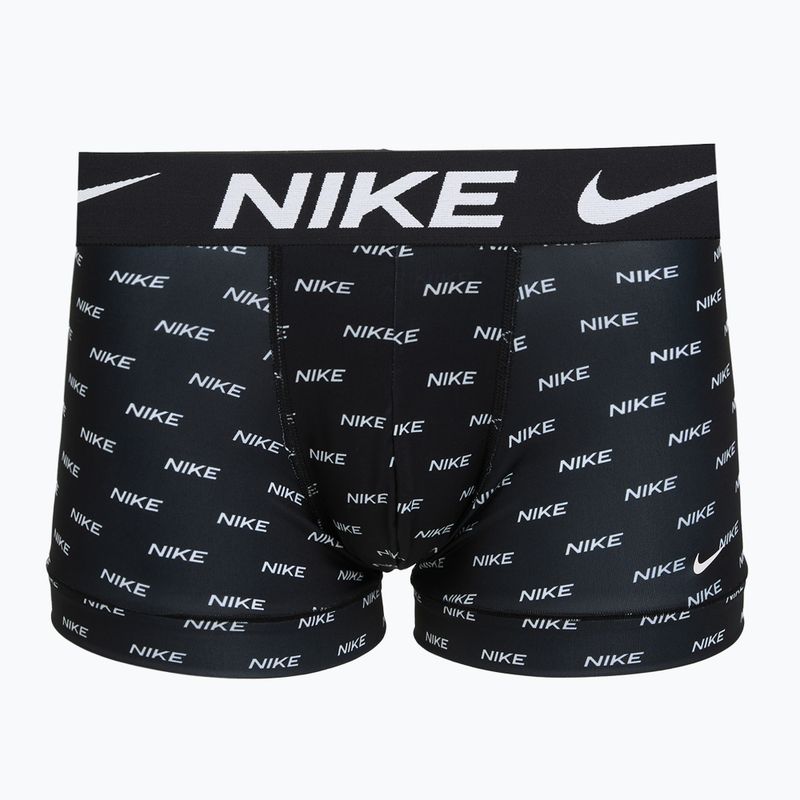 Herrenboxershorts Nike Dri-Fit Essential 3 pairs black nike print/mars stone/deep night 3