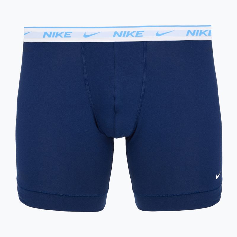 Herrenboxershorts Nike Essential Cotton Stretch 3 pairs blue graphite 4