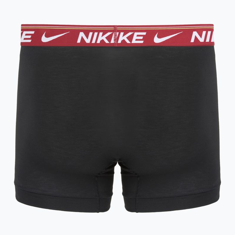 Herren Boxershorts Nike Dri-FIT Ultra Comfort 3 pairs black/team crimson/dark raisin/black 3