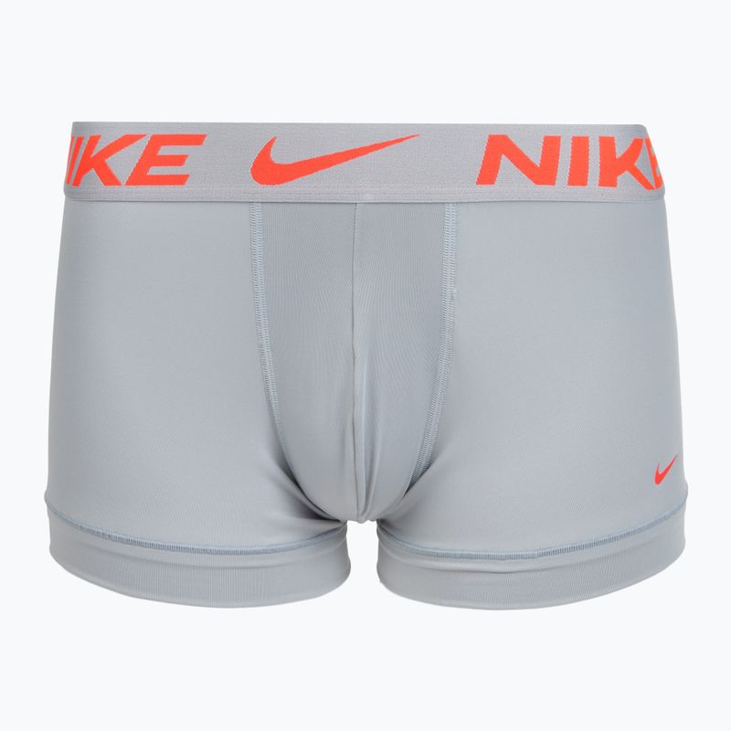 Herrenboxershorts Nike Dri-Fit Essential Micro Trunk 3 pairs grey 2