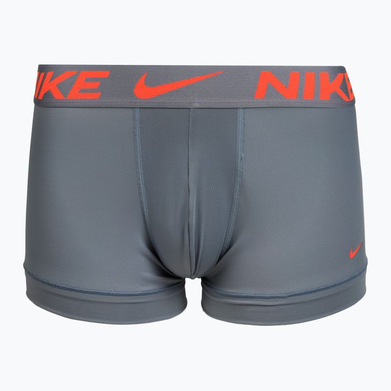 Herrenboxershorts Nike Dri-Fit Essential Micro Trunk 3 pairs grey 5