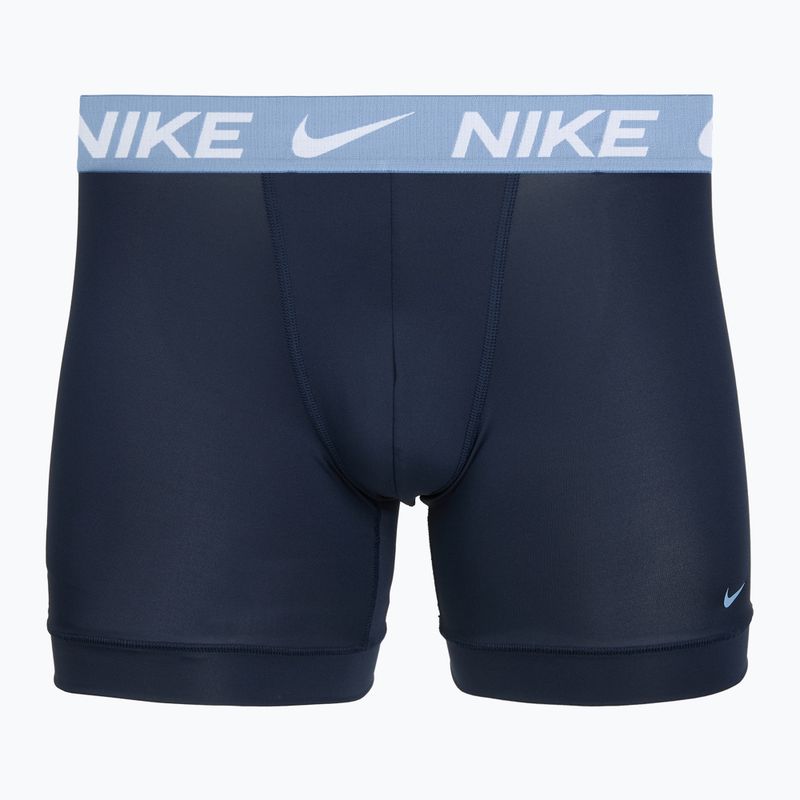 Herrenboxershorts Nike Dri-Fit Essential Micro 3 pairs petrol 3