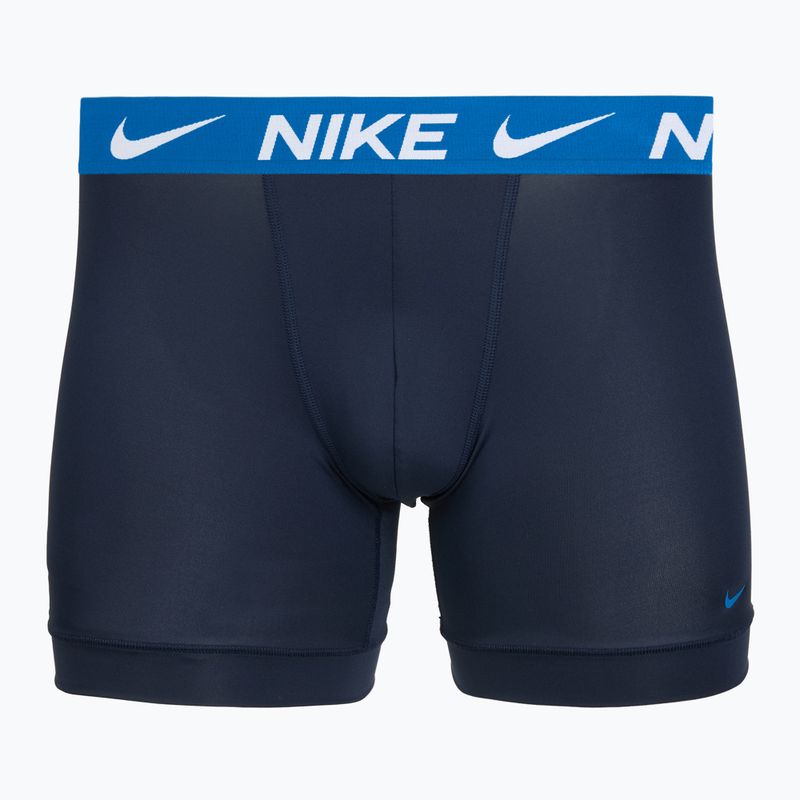 Herrenboxershorts Nike Dri-Fit Essential Micro 3 pairs petrol 4