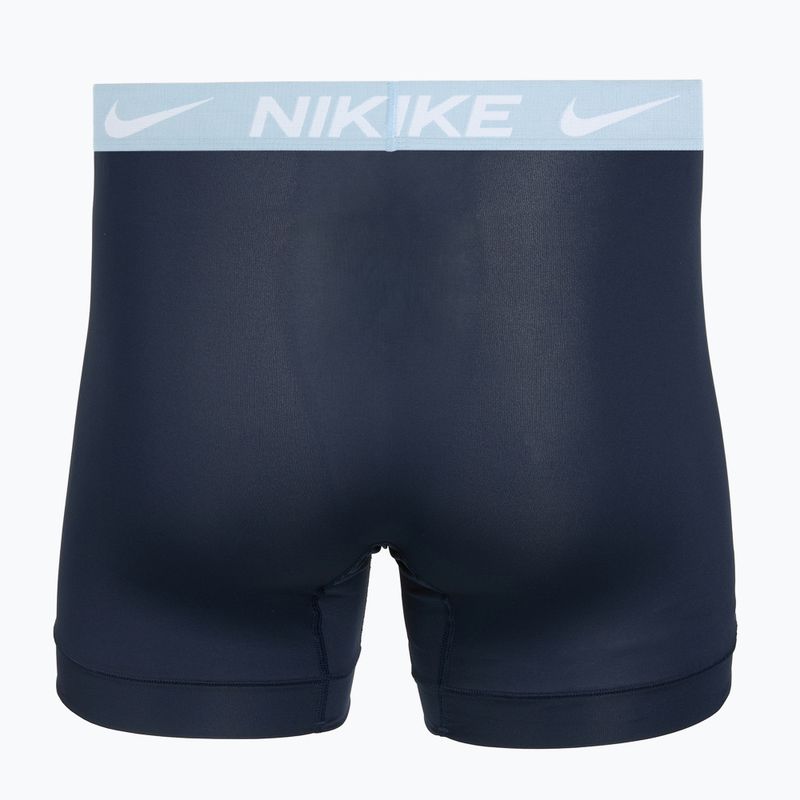 Herrenboxershorts Nike Dri-Fit Essential Micro 3 pairs petrol 5