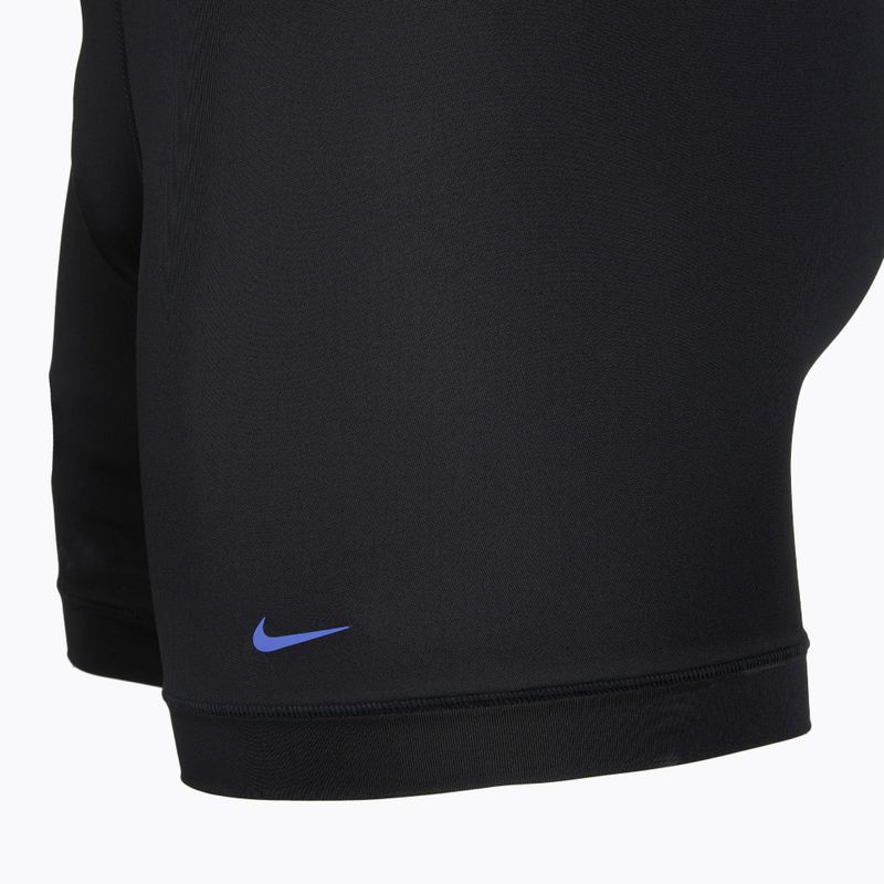 Herren Boxershorts Nike Essential Micro 3 pairs black/sapphire/wolf grey/team crimson 4