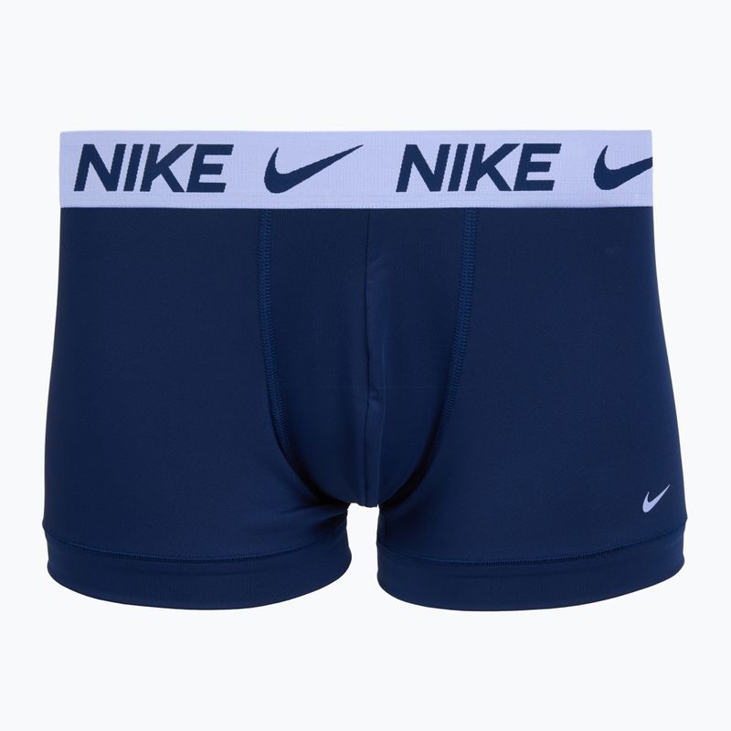 Herrenboxershorts Nike Dri-Fit Essential Micro Trunk 3 pairs navy 3