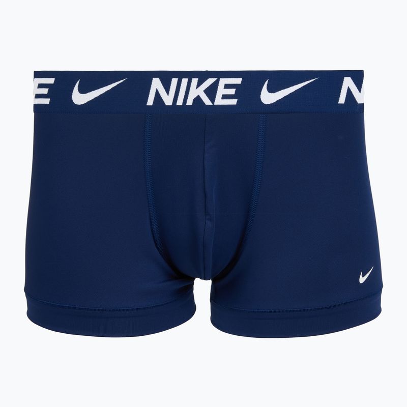 Herrenboxershorts Nike Dri-Fit Essential Micro Trunk 3 pairs navy 4