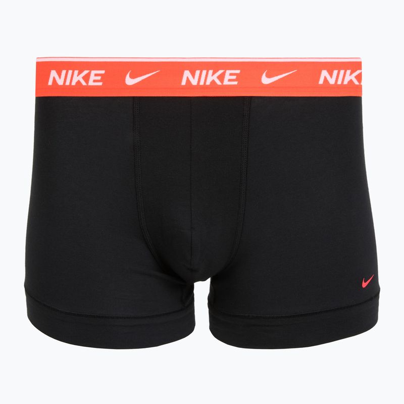 Herrenboxershorts Nike Cotton Stretch Trunk 2 pairs onyx 2