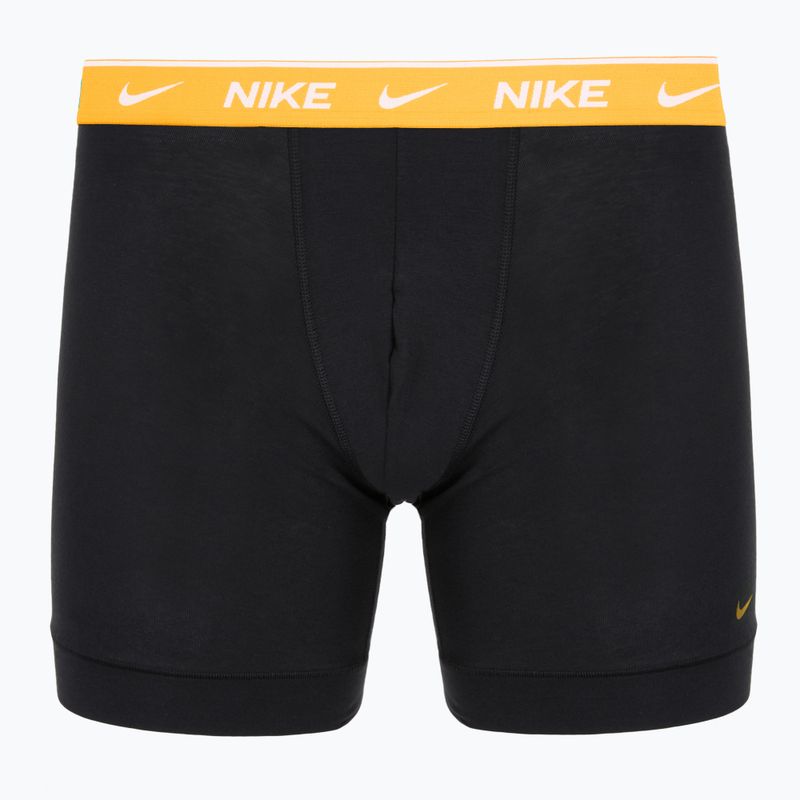 Herren Boxershorts Nike Essential Cotton Stretch 5 pairs black/volt/pt red/game royal/sm green/un gold wb 5