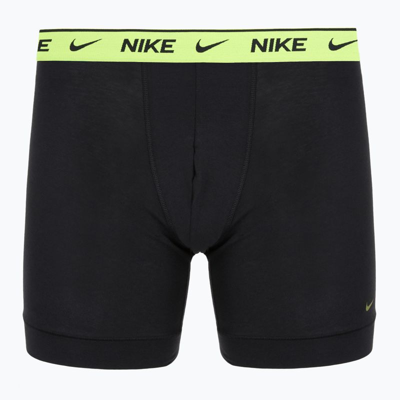 Herren Boxershorts Nike Essential Cotton Stretch 5 pairs black/volt/pt red/game royal/sm green/un gold wb 6