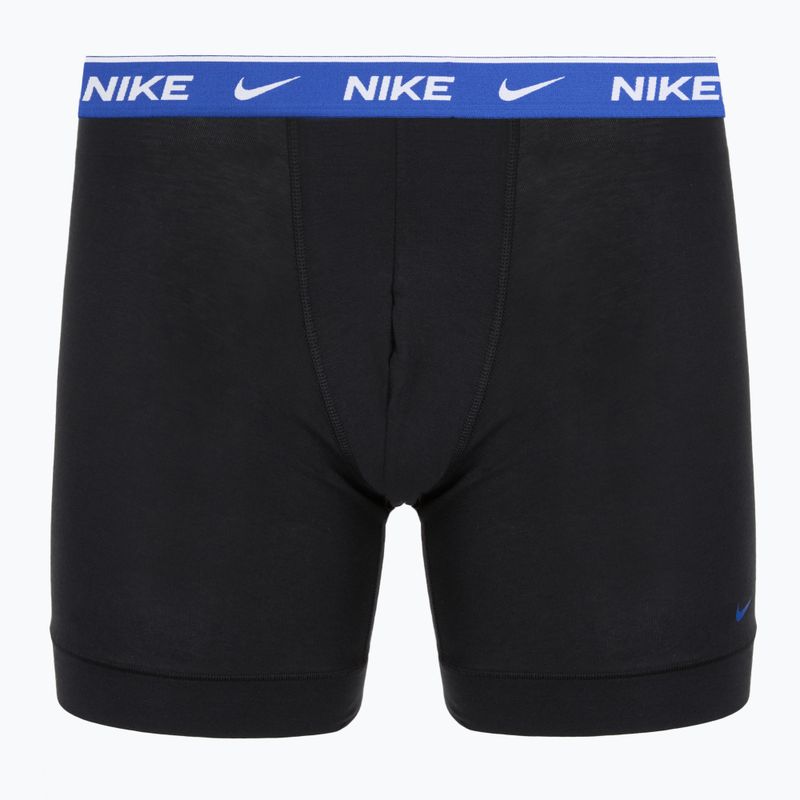 Herren Boxershorts Nike Essential Cotton Stretch 5 pairs black/volt/pt red/game royal/sm green/un gold wb 8