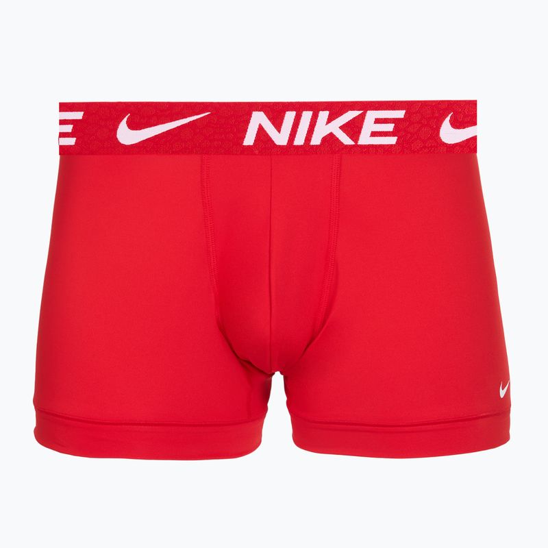 Herrenboxershorts Nike Dri-Fit Essential Micro Trunk 3 pairs sport red 4