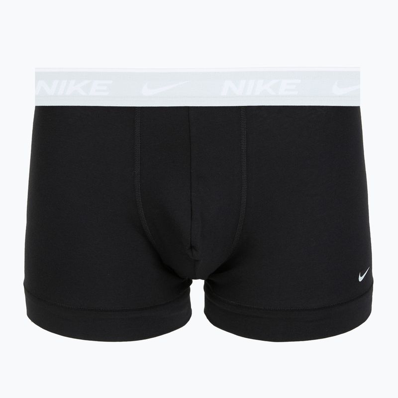 Herrenboxershorts Nike Cotton Stretch Trunk 3 pairs iced grey 4
