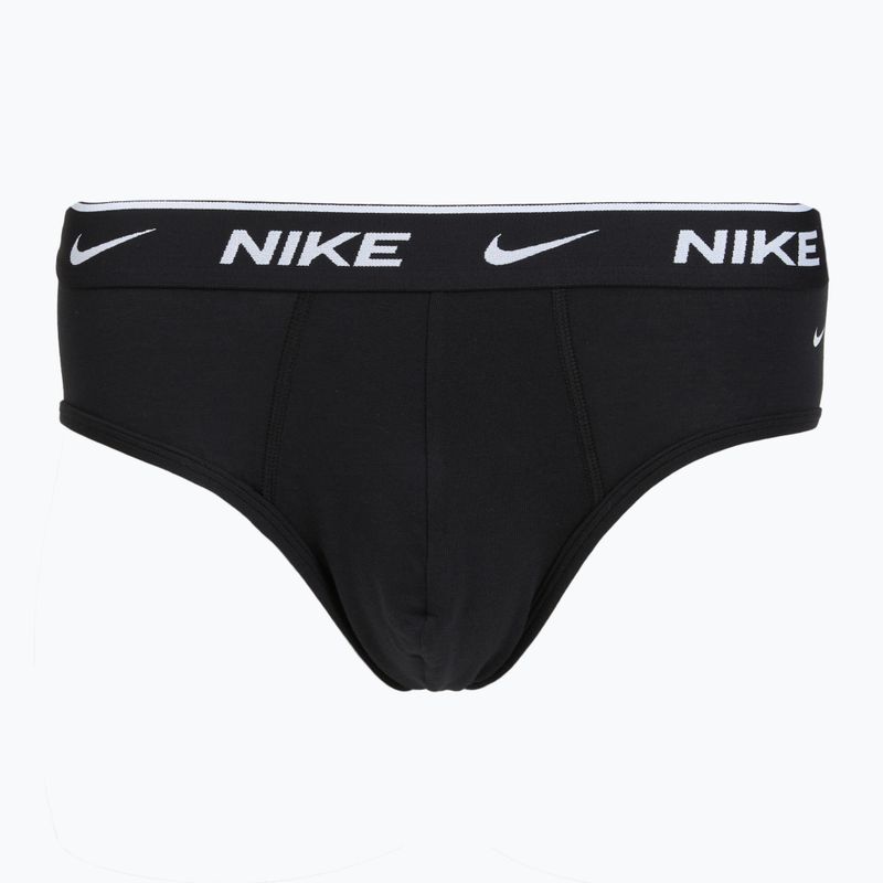 Herren-Slips Nike Cotton Stretch Brief Black 2
