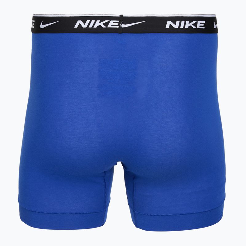 Herrenboxershorts Nike Cotton Stretch Boxer Brief black/blue/navy 5
