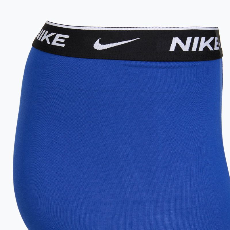 Herrenboxershorts Nike Cotton Stretch Boxer Brief black/blue/navy 6