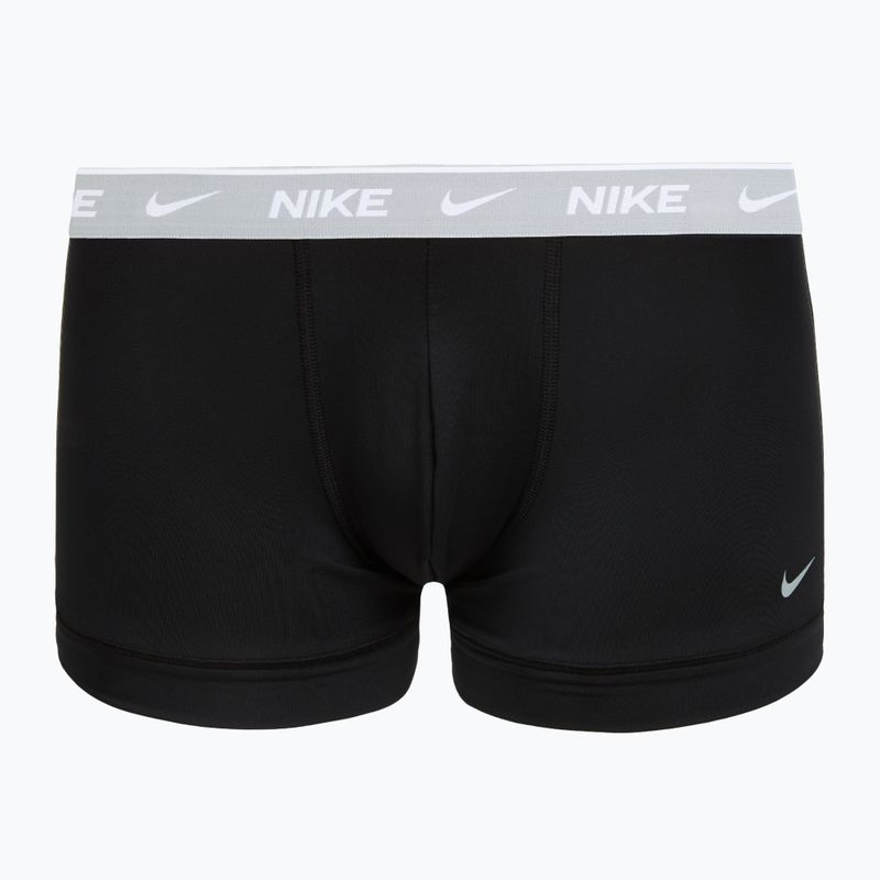Herrenboxershorts Nike Cotton Stretch Trunk 3 pack open black 5