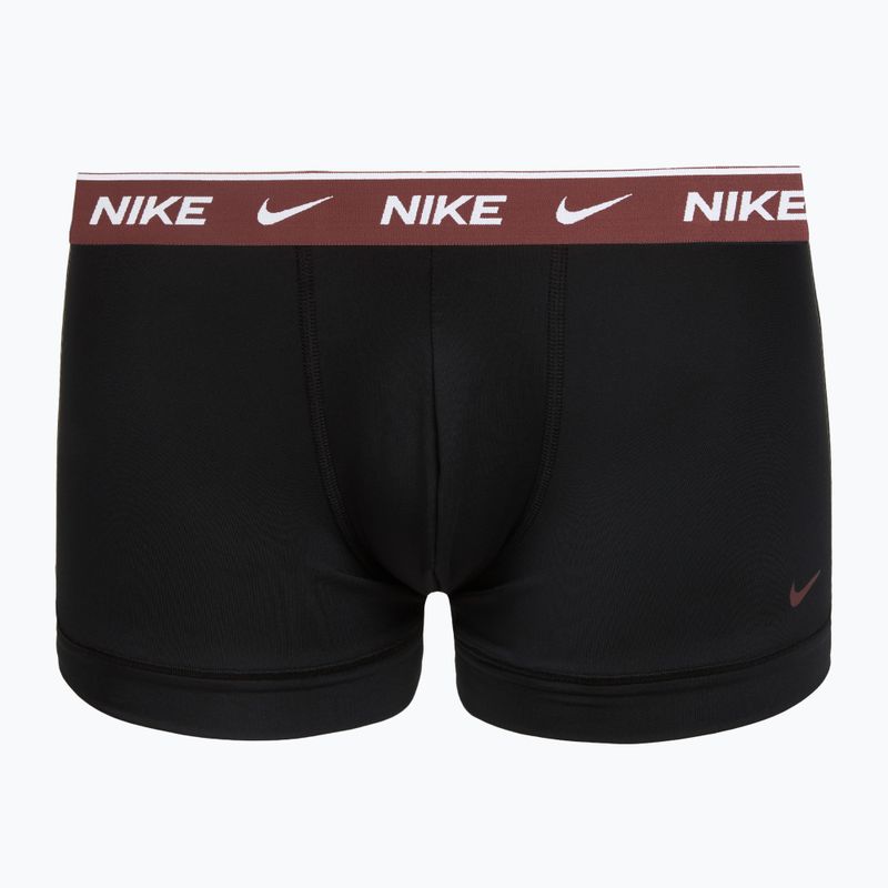 Herrenboxershorts Nike Cotton Stretch Trunk 3 pack open black 6
