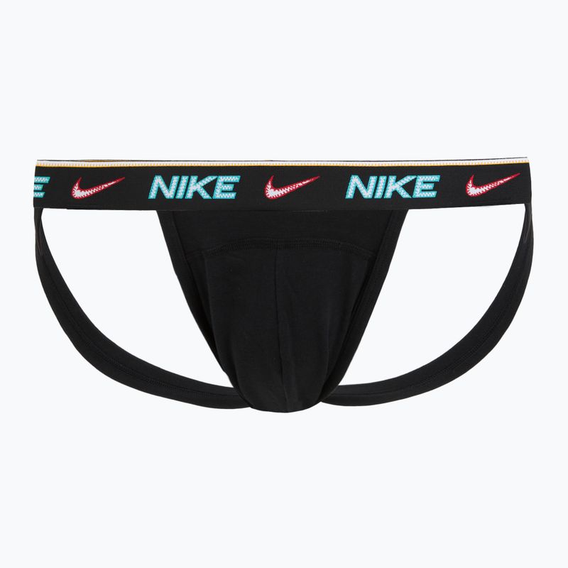 Herrenboxershorts Nike Cotton Stretch Jock Strap Steel Grey 5