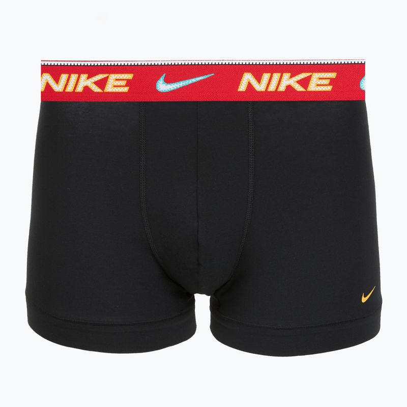 Herrenboxershorts Nike Cotton Stretch Trunk 3 pack steel Grey 3