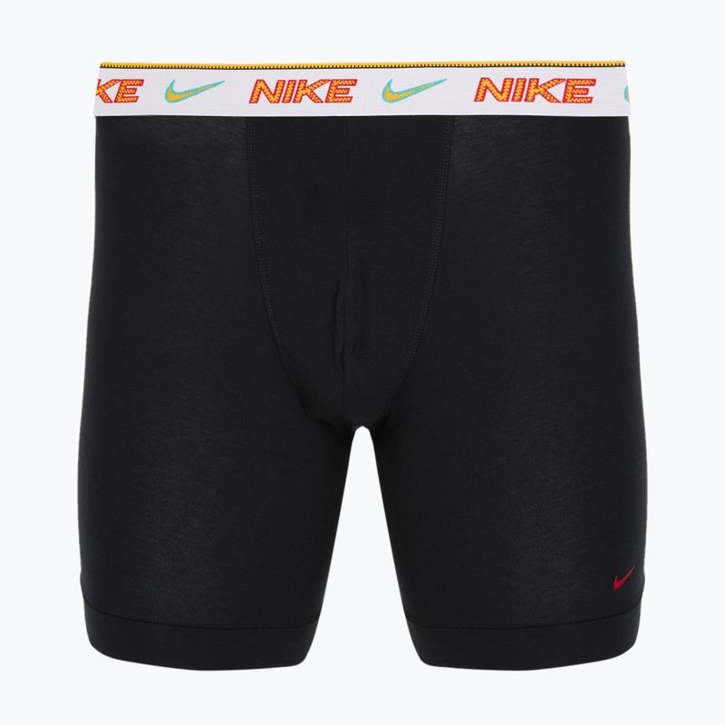 Herrenboxershorts Nike Long Boxer Brief steel grey 2