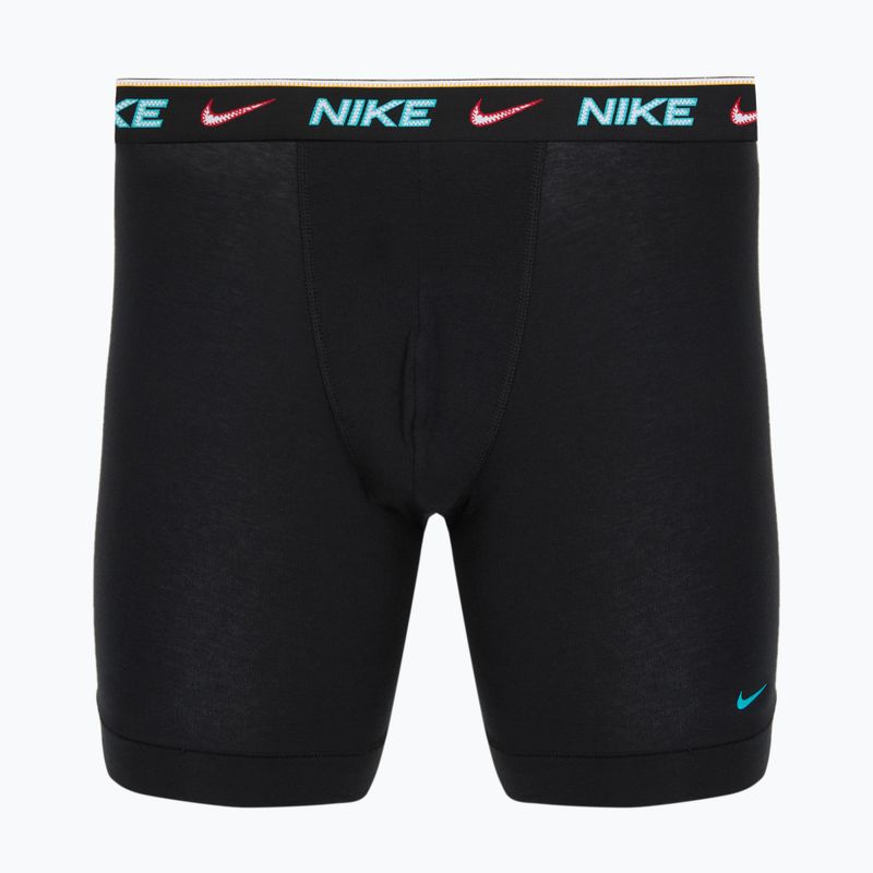 Herrenboxershorts Nike Long Boxer Brief steel grey 6