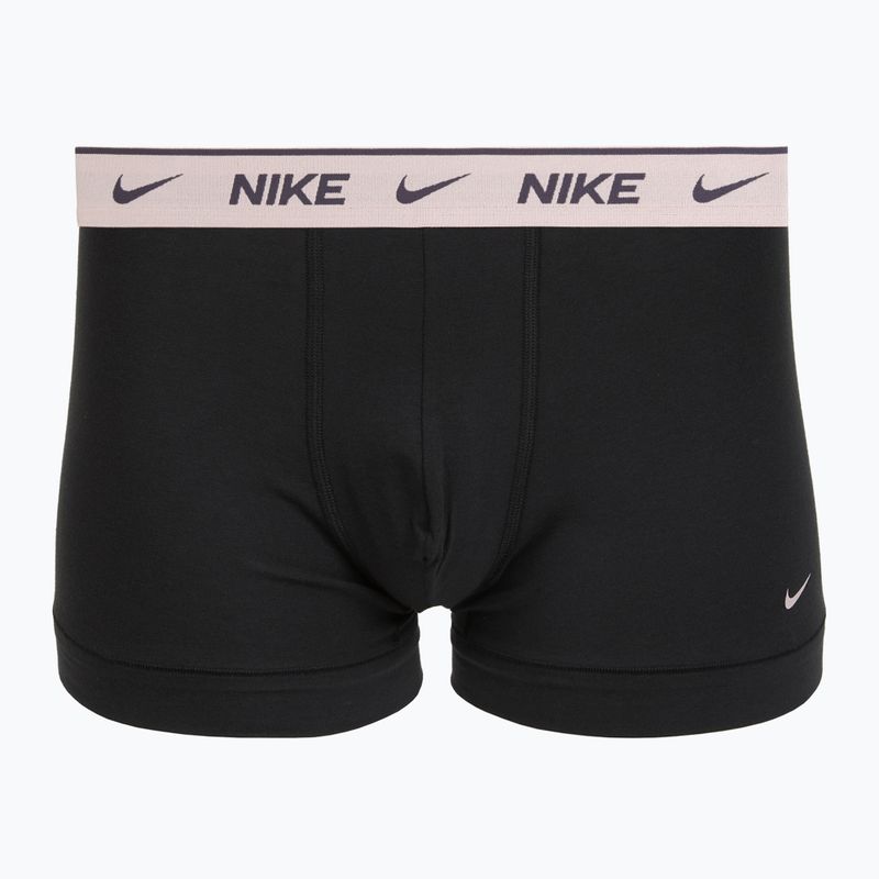 Herrenboxershorts Nike Cotton Stretch Trunk 3 pack charcoal heather 2