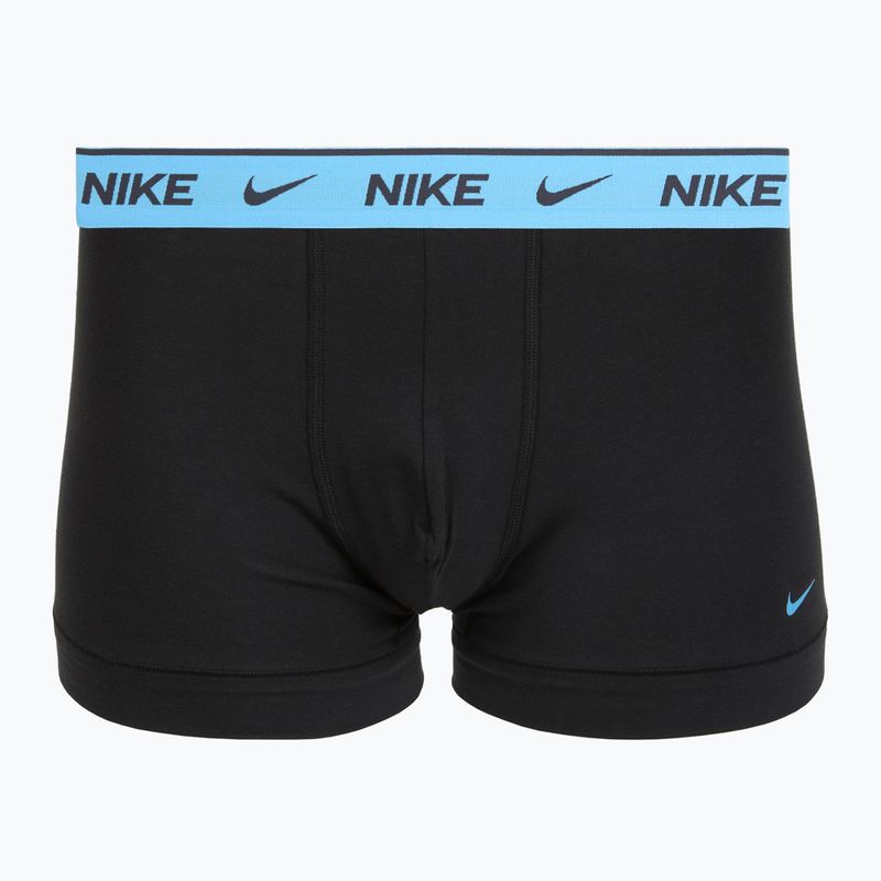 Herrenboxershorts Nike Cotton Stretch Trunk 3 pack charcoal heather 4