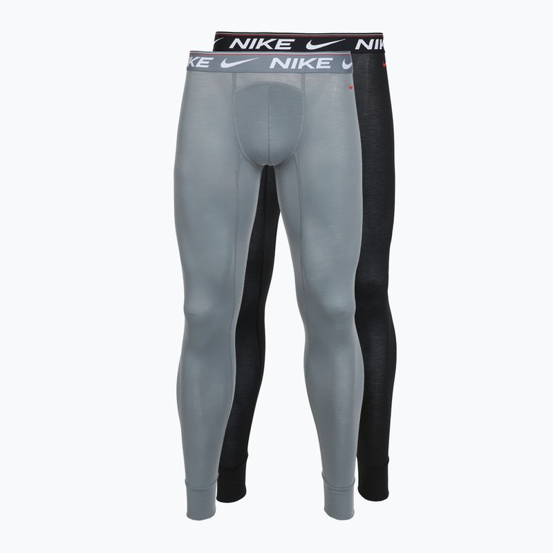 Herren-Leggings Nike Ultra Comfort 2 pack carbon heather