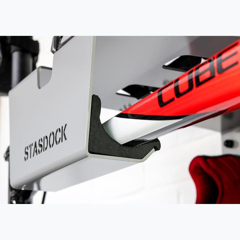 STASDOCK Fahrradbügel tiefsilber 6